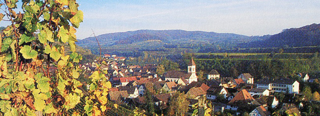wioska Achkarren na Kaiserstuhl